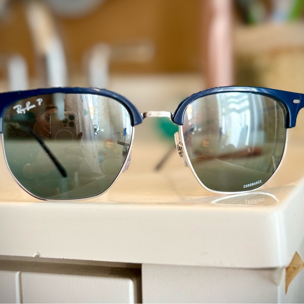 Ray-Ban Blue Clubmaster Sunglasses